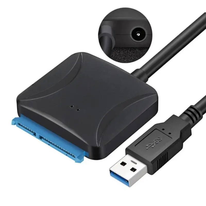 USB 3,0 на Sata адаптер конвертер Кабель USB3.0 жесткий диск конвертер кабель для samsung Seagate WD 2,5 3,5 HDD SSD адаптер D08B