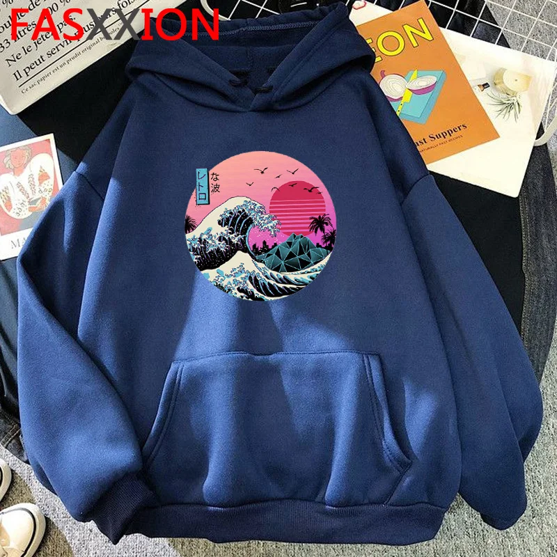 Эстетика Vaporwave Y2k мужские толстовки размера плюс Korea harajuku grunge из Кореи | Мужская