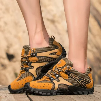 

Mens hiking shoes Ooutdoor Casual sports shoes High quality Comfortable Breathable men sneakers mens shoes non-slip Hiking shoes
