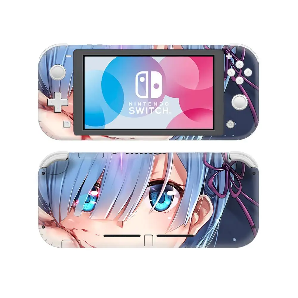 RE: Life in A Different World From Zero Nintend Switch Lite Skin Sticker NSL Decal Protector Case Vinyl for Nintendo Switch Lite - Цвет: YSNSL0640
