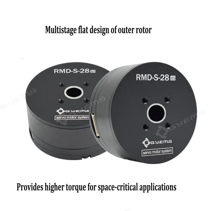 Бесщеточный Серводвигатель постоянного тока RMD-S-28 низкая скорость высокая точность большой крутящий момент замкнутое кольцо код Двигатель PTZ