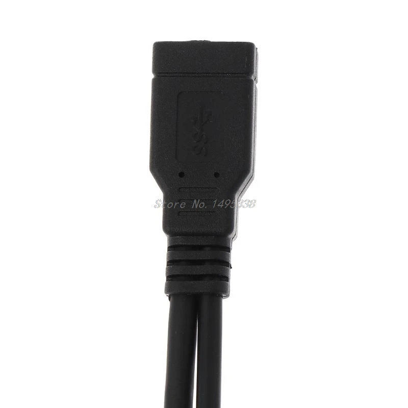 USB 2,0 A папа к USB мама 2 Двойной источник питания USB Женский разветвитель удлинитель концентратор зарядное устройство для принтеров аксессуары