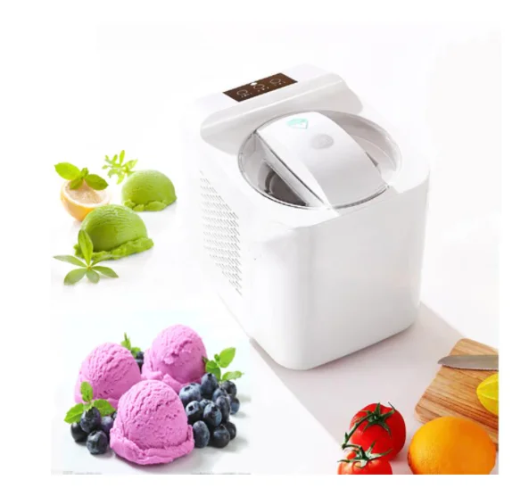 220v Ice Cream Machine Freezer Compressor Cooling Household Fried Ice