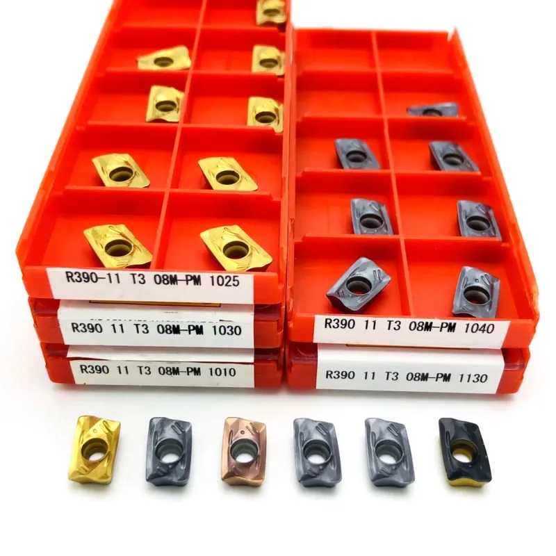 

R390 11T308 PM 1025 1030 1040 1130 Carbide inserts for lathe metal cutting tools for indexable cutting tools Turning Insert