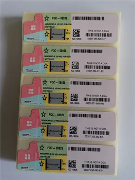 

100% Global Online Activated MS Win 10 Pro 32/64 bit OEM Product key COA Sticker For Windows 10 Professional label