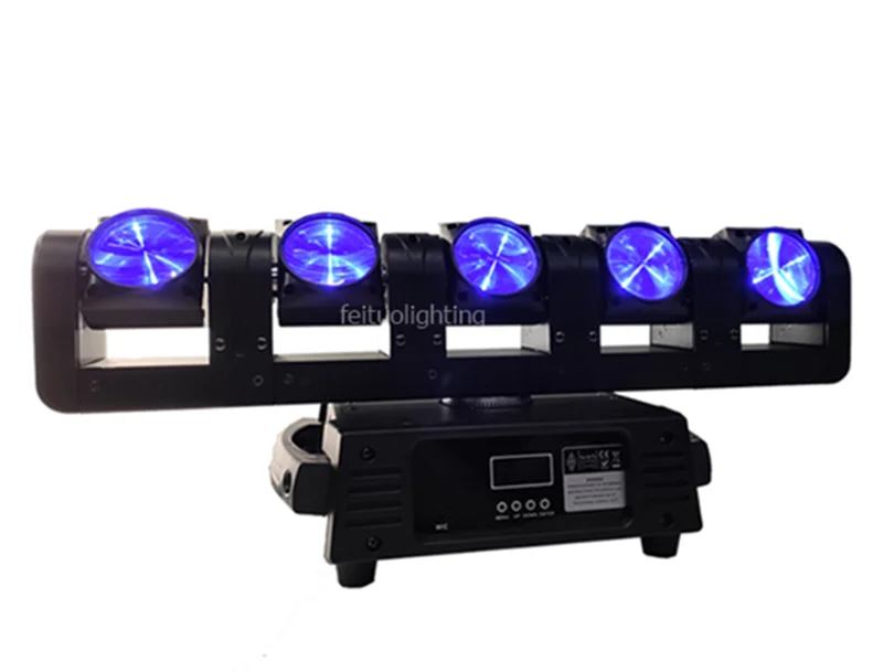 2 шт.+ FlyCase 5x15 Вт Светодиодный луч бар светильник движущаяся голова светильник RGBW Мыть пиксель/точка управления луч бар светильник вечерние клуб Свадебный светильник