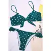 Polka Dot Bikini with Front Bow 7