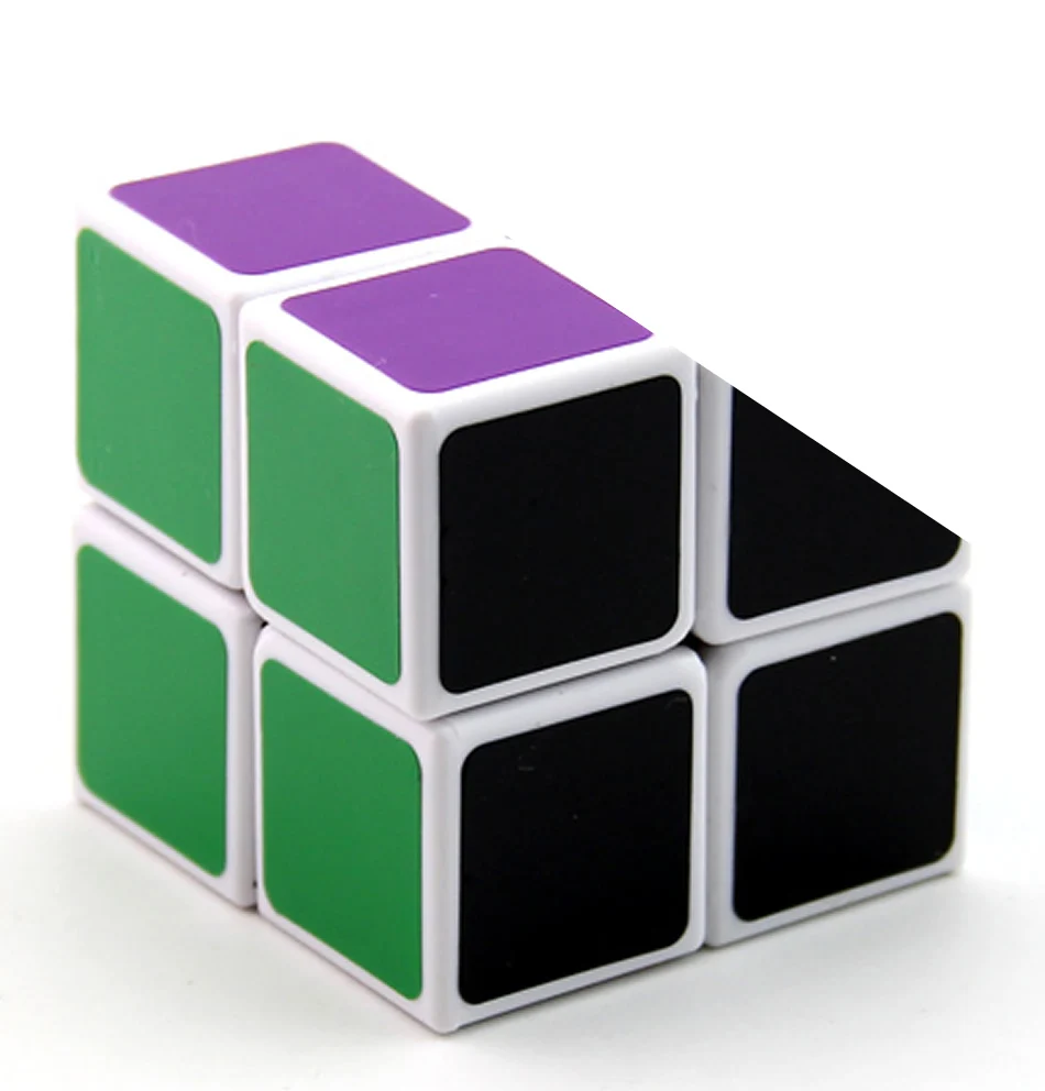 Высокое качество, LanLan, 2x2x2, волшебный куб, 2x2, черный/белый, скоростная головоломка, рождественский подарок, идеи, детские игрушки для детей