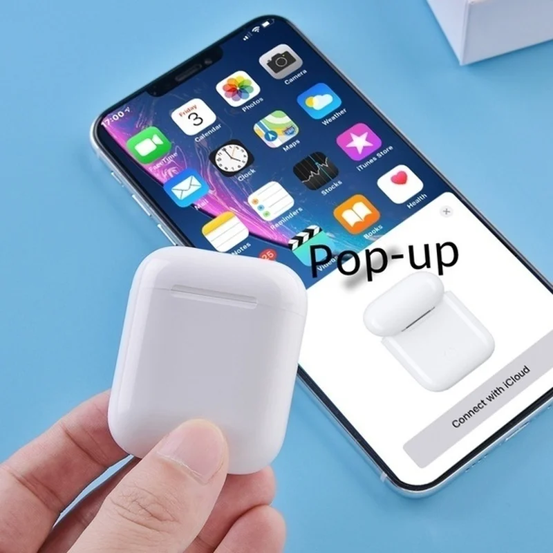 

I12 Tws Wireless Headphones I9000 I200 I7s I10 I30 I500 I60 I9s I11 Tws 5.0 Touch Pop Up Wireless Headset Sport for Smart Phones