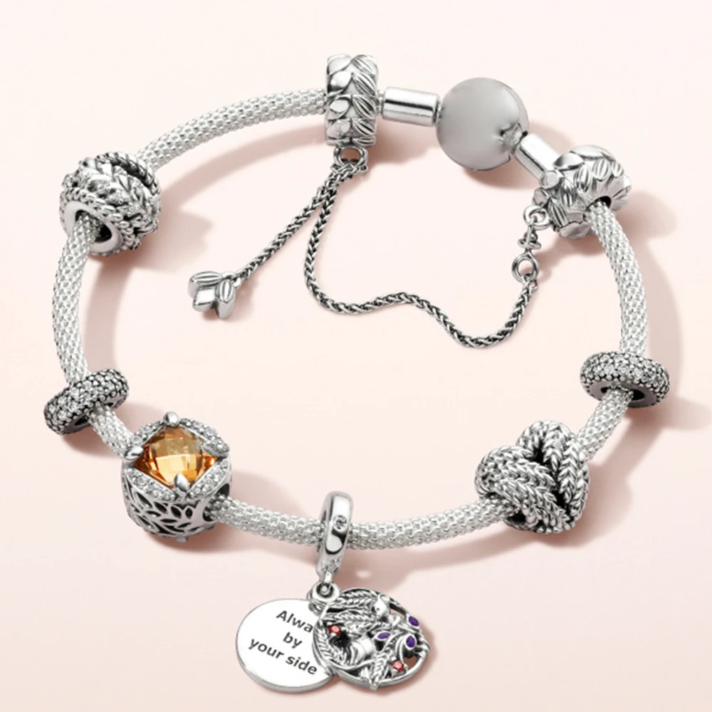 

100% 925 Sterling Silver DAZLING GRAINS OF ENERGY REDEMOINES Collection Bracelet Collection of a Women's Set of Jewelry