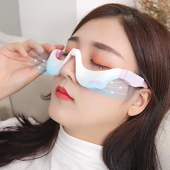 

Smart Vibration Eye Massager Anti Wrinkles Eyes Massage for Tired Eyes Hot Compress Heated Goggles Dark Circles Remove Eyes Care