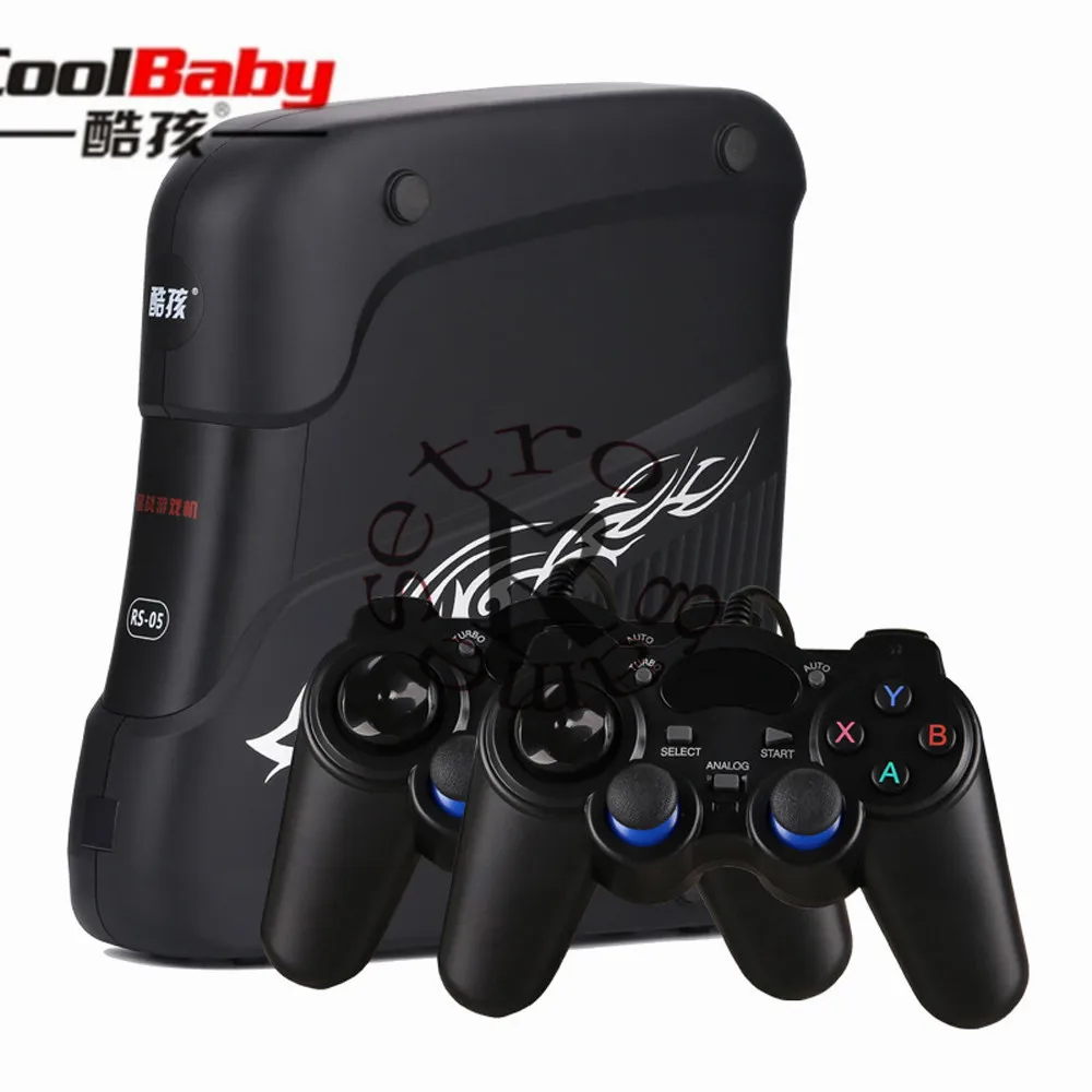 RS-05 4 Cores 32 Bits CPU Android 4.4.4 HDMI / AV 8GB Smart Home Host TV WIFI Retro Video Game Somatosensory Game Console