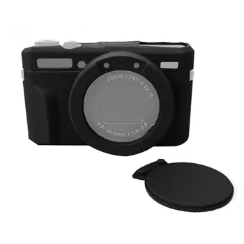 

BGNing Soft Silicone Case for Canon G7XIII G7X3 G7X Mark 3 Rubber Protective Cover Body Bag Camera Skin with Lens Cap Protector