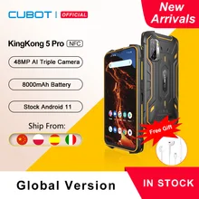 Cubot KingKong 5 Pro IP68/IP69K Waterproof Smartphone Rugged Phone 8000mAh 48MP Triple Camera Android 11 NFC 64GB Global 4G LTE