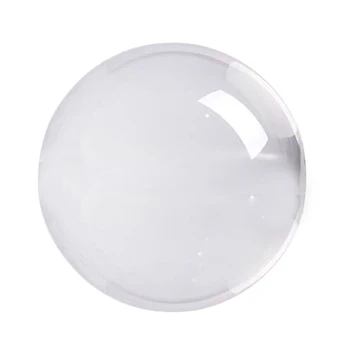 

Transparent color Glass Crystal Ball Healing Sphere Photography Props ball Decor 50Mm