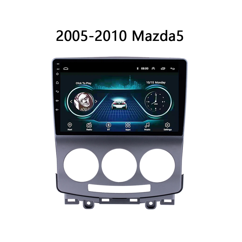 Авто радио для старых Mazda 5 dvd плеер автомобиля 2005 2006 2007 2010 gps navi система Поддержка
