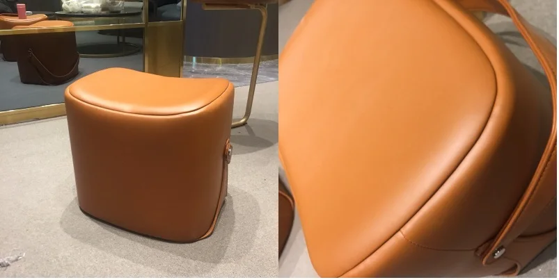 2018 популярные современные стул переносной мягкий стульчик/переносной стул/ног с 7 цветов микрофибры кожа + кашемир/гостиная roomChair