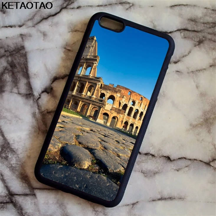 Золотой KETAOTAO на бокале вина в Париже Эйфелева башня для iPhone 4S 5C 5S 6S 7 8 Plus X XR XS MAX для samsung черный мягкий чехол для телефона - Цвет: Золотой