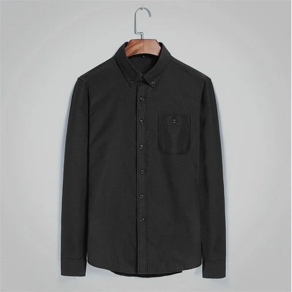 Luxury Fashion Men's Slim Fit Shirt Long Sleeve Formal Business Dress Shirts Casual Shirt Top New