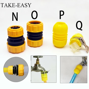 

Gardening Accessories Outdoor 3/4 Car Garden Hose Adapter Quick Connect Repair Tubing Connector Tap Connection Tube Fittings 1"