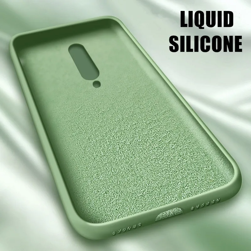 

Original Liquid Silicone Phone Cases For OnePlus 7 Pro One Plus 6 6T iPhone 7 8 6 6S Plus X XR XS MAX Phone Back Case Cover