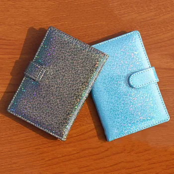 

Bag Unisex Multifunction Bright Surface Passport Bag Shining Leather Cover Card Id Holder Storage Organizer Handbag Cluth Bag