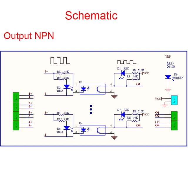 Modulo Isolamento Ottico 8 Canali - Convertitore Segnale PLC, 24V A 5V, Per Isolamento E Conversione - Foto 4
