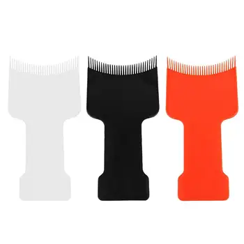 

3pcs Professional Hair Coloring Comb Board Practical Hairbrush Dyeing DIY Tool Hairdressing Tint Hair Brush Board for Barbershop
