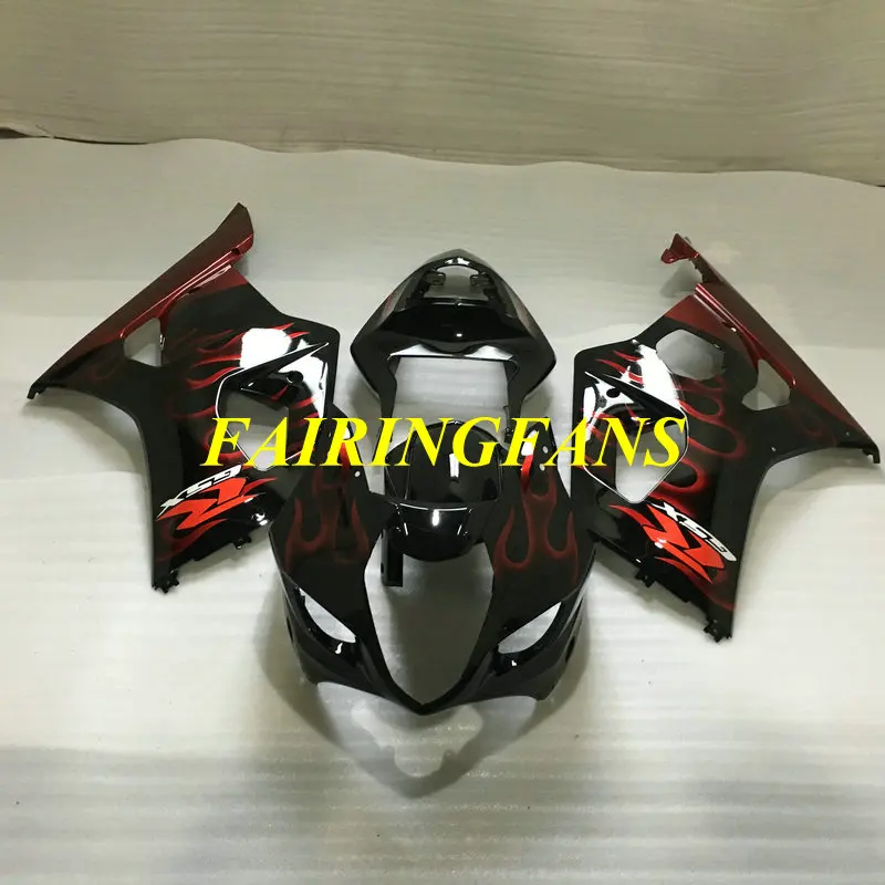 Литьевая форма для мотоцикла обтекатель тела комплект для GSXR1000 K3 2003 2004 GSXR 1000 GSX R1000 03 04 Обтекатели кузова+ подарки KN25