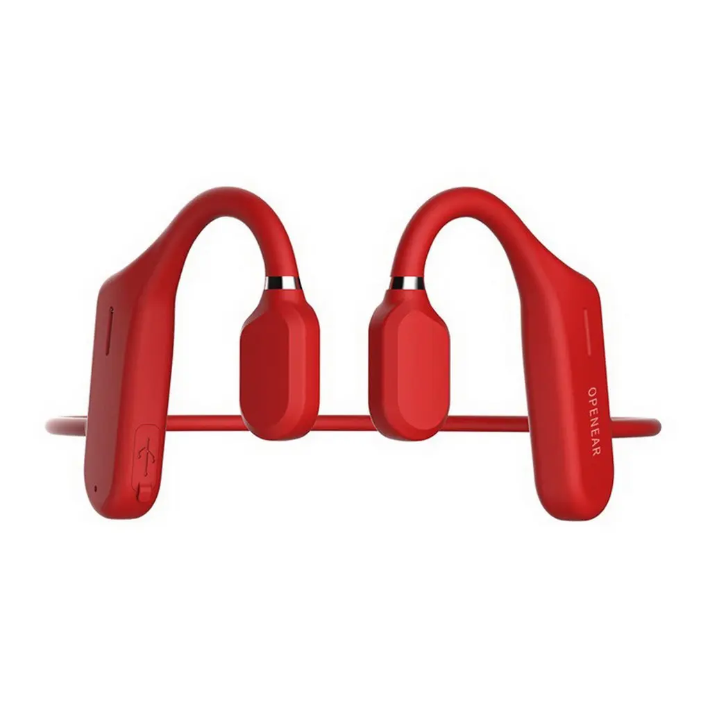 Waterproof Wireless Bone Conduction Headset Wireless Not In Ear Comfortable Ear Hook Wear Double Listening Sports Earphone