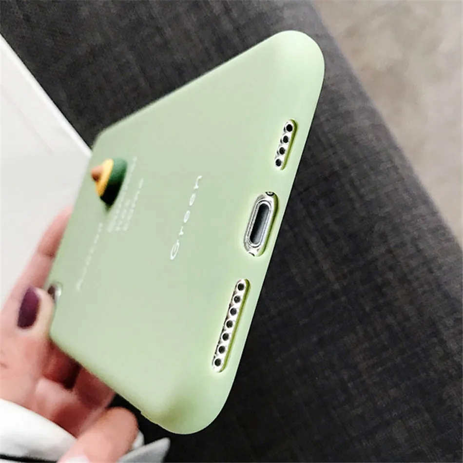 Lovebay милый 3D авокадо оранжевый чехол для телефона huawei Nova 5 Pro P20 P30 Pro mate 20 Honor 20 10 9X Мягкий ТПУ фрукты задняя крышка