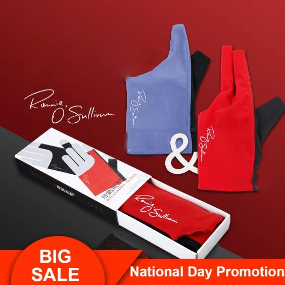 

Talisman O'Sullivan Series Pool Cue Gloves Three-finger Durable Comfortable Gloves Professional Blilliards Accessories
