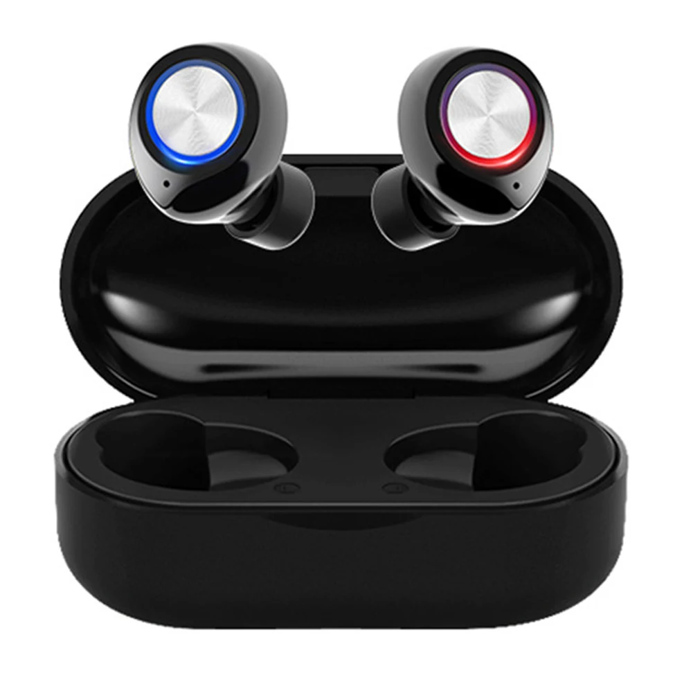 New TW60 TWS Bluetooth earphone 5 0 Touch Control In Ear Wireless Earphones Sport Earbuds With microphone Portable 