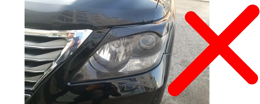 Для Lexus LX570 2007 2008 2009 2010 2011 2012 крышка фары налобный фонарь оболочка стеклянная линза