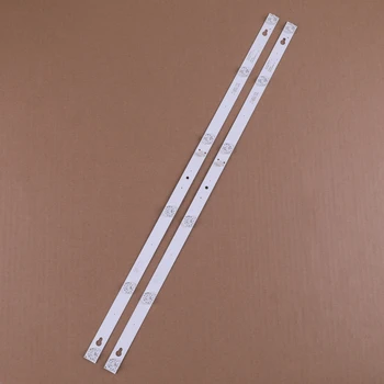 

New 1set=2PCS 6LED(6V) 560mm LED backlight strip for L32P1A 4C-LB3206-HR03J HR01J 32D2900 32HR330M06A5 V5