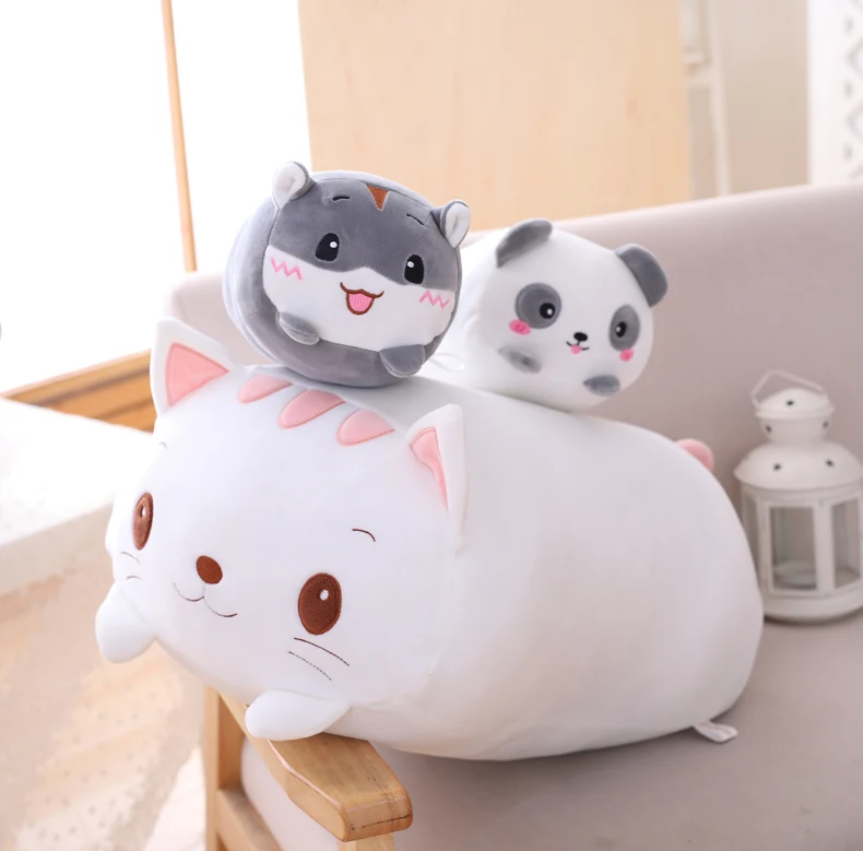 Peluche Molang Mino de 25Cm, dessin animé mignon, doux, jouets en peluche,  oreiller de canapé, décoration de chambre à coucher, cadeau de noël pour  fille - AliExpress