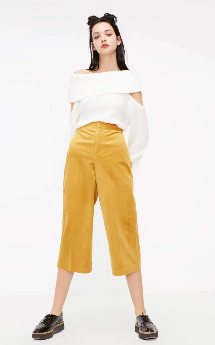 Vero Moda женские осенние зимние вельветовые широкие брюки | 31846J518