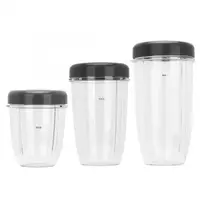 Kit de pièces de rechange pour mélangeur Nutri 900W, tasse et couvercle Ju479, 18oz, 24oz, 32oz, fruits 4