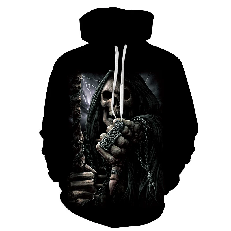 New to the horror movie role-playing doll Chucky Fashion men's hoodie 3D printed clown casual couple hooded sweatshirt pullover - Цвет: WY703