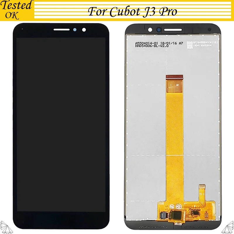 5 дюймов для Cubot J3 Pro ЖК-дисплей и сенсорный экран 100% тестирование работы сборки