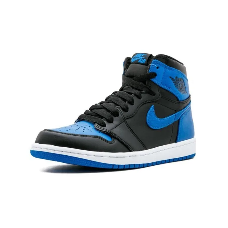 Оригинальные оригинальные мужские баскетбольные кроссовки Air Jordan 1, классические уличные спортивные кроссовки в стиле ретро AJ1, Модные дышащие 555088-184