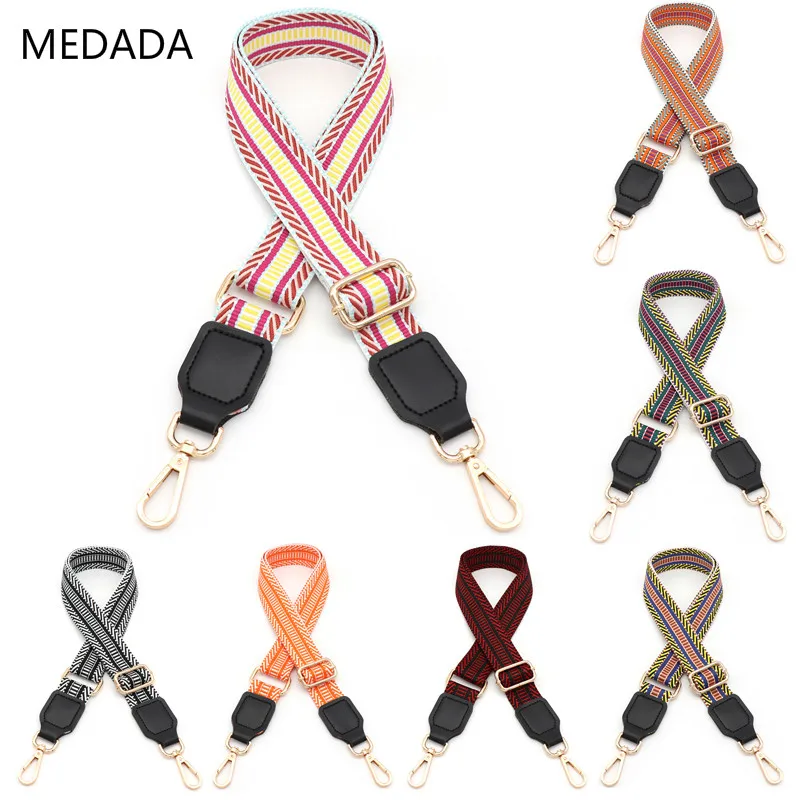 Женская сумка через плечо Medada широкая Наплечная Сумка регулируемая посылка
