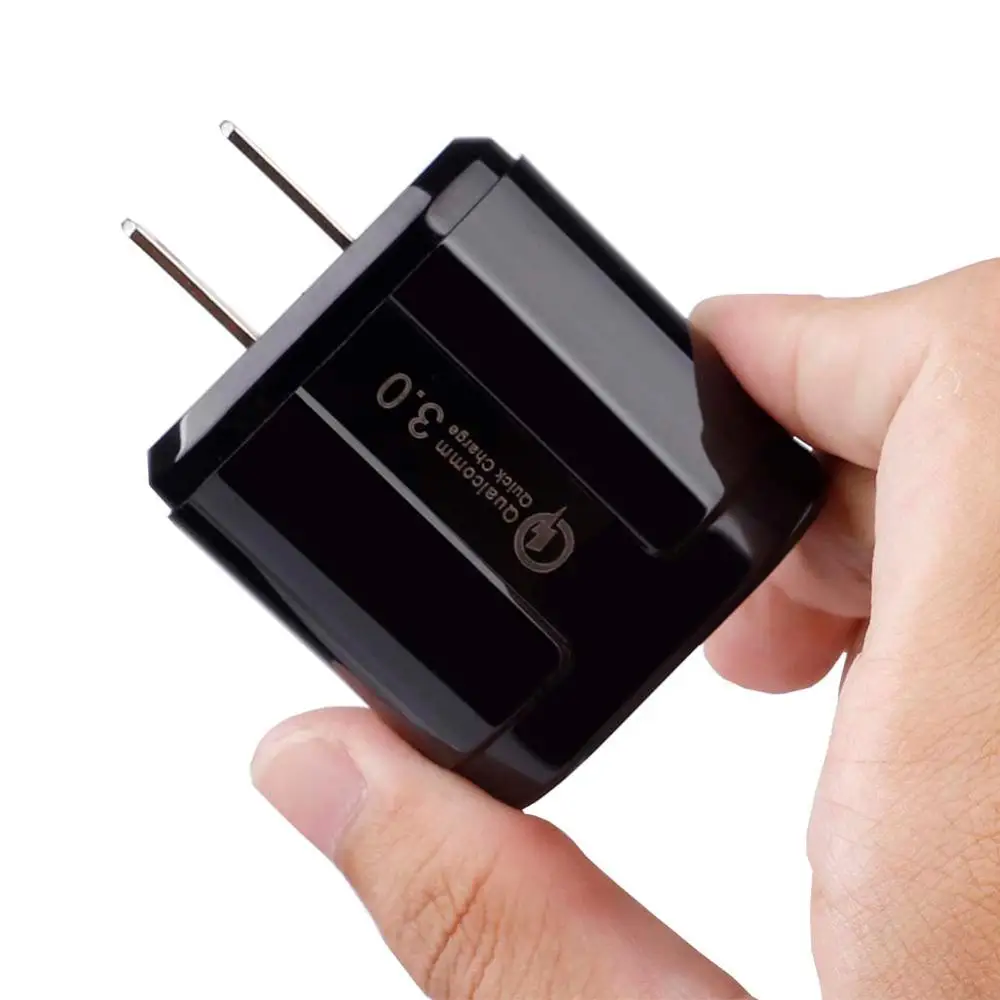 Быстрое зарядное устройство QC3.0 USB США ЕС универсальный мобильный телефон