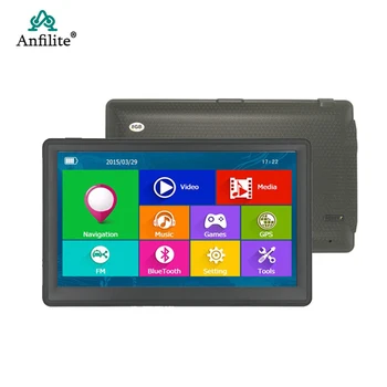 

Anfilite Free shipping 7 inch capacitive screen FM Car 3D 256M 8GB GPS Navigation Bluetooth AVIN 800MHZ Windows CE 6.0 navigator