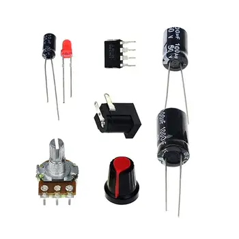 

LM386 ultra-micro mini power amplifier board, low power consumption 3~12V, better than TDA2030 kit