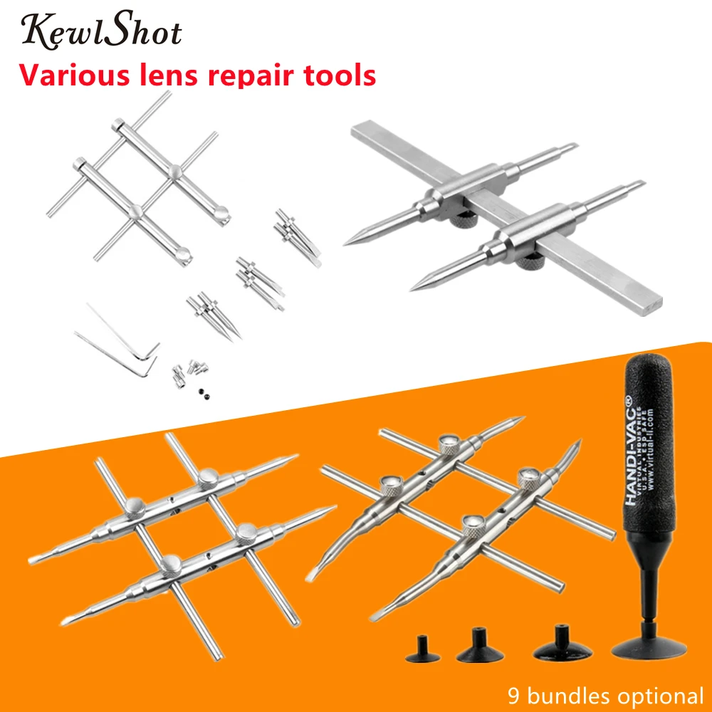 Universal Camera Lens Spanner Wrench 3Tips Flat Open Adjustable Repair