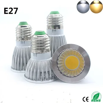 

E27 Led bulb super bright Dimmable lamp decoration ampule warm / white 220V 9W 12W 15W COB Lampada led E14 Led lamp