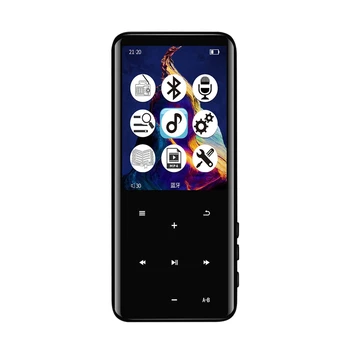 

HiFi Lossless Sports 2.4 Inch Screen Bluetooth MP3 Music Player MP4 Video Player Portable Walkman Support FM Radio,Recording,E-B