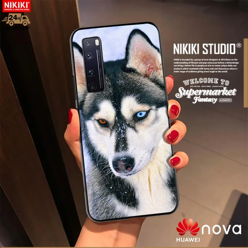 Силиконовый чехол для Huawei nova 6 5G 3i 3 SE 7 Pro 7i 5z 5i 5T 5 4e 4 Capa Coque Fundas | Мобильные телефоны и