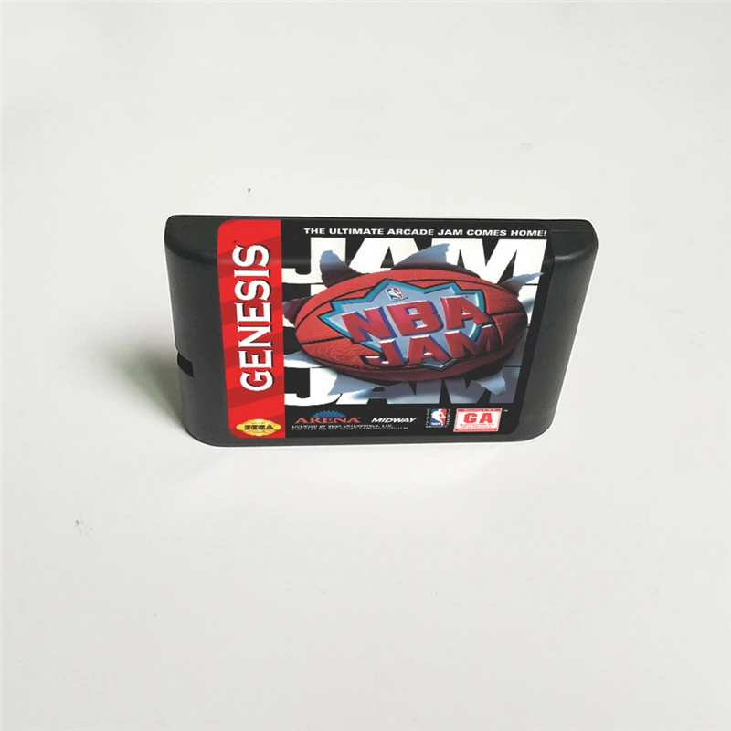 NBAed jam-Крышка США с розничной коробкой 16 бит MD игровая карта для Sega megadrive Genesis игровая консоль